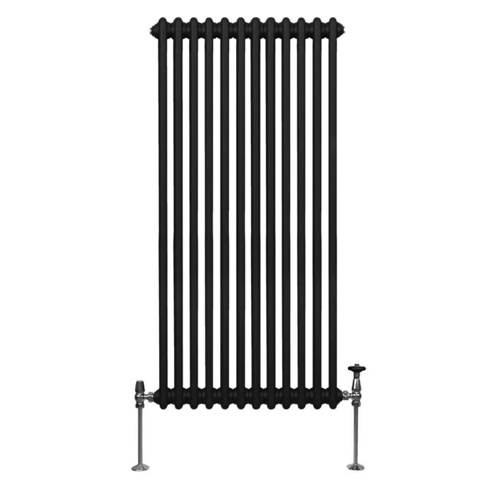Radiatore Termosifone 2 colonne - 1500 x 562mm - Nero