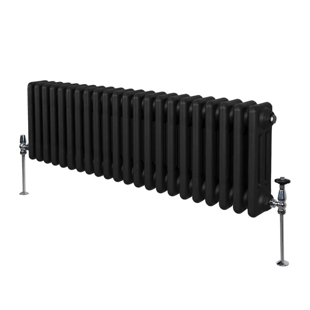 Radiatore Termosifone 3 colonne - 300 x 1012mm - Nero