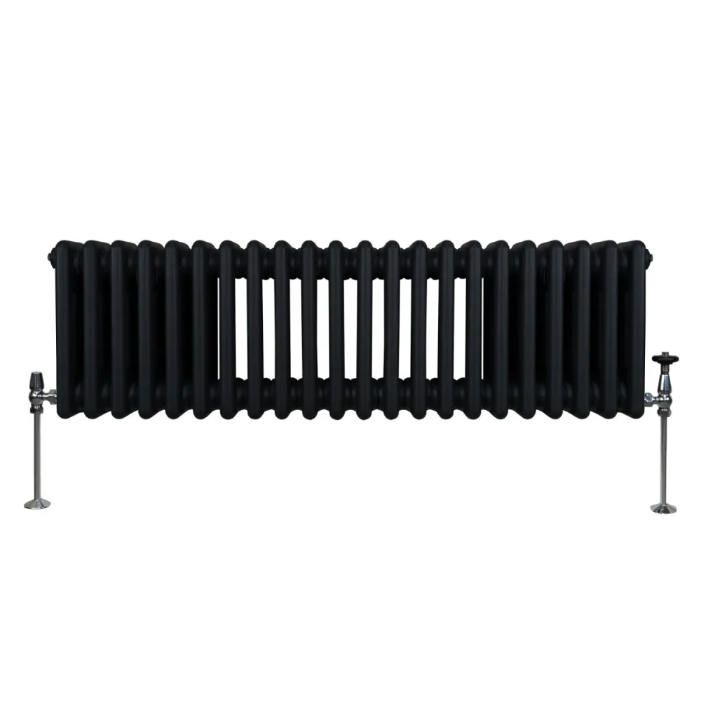 Radiatore Termosifone 3 colonne - 300 x 1012mm - Nero