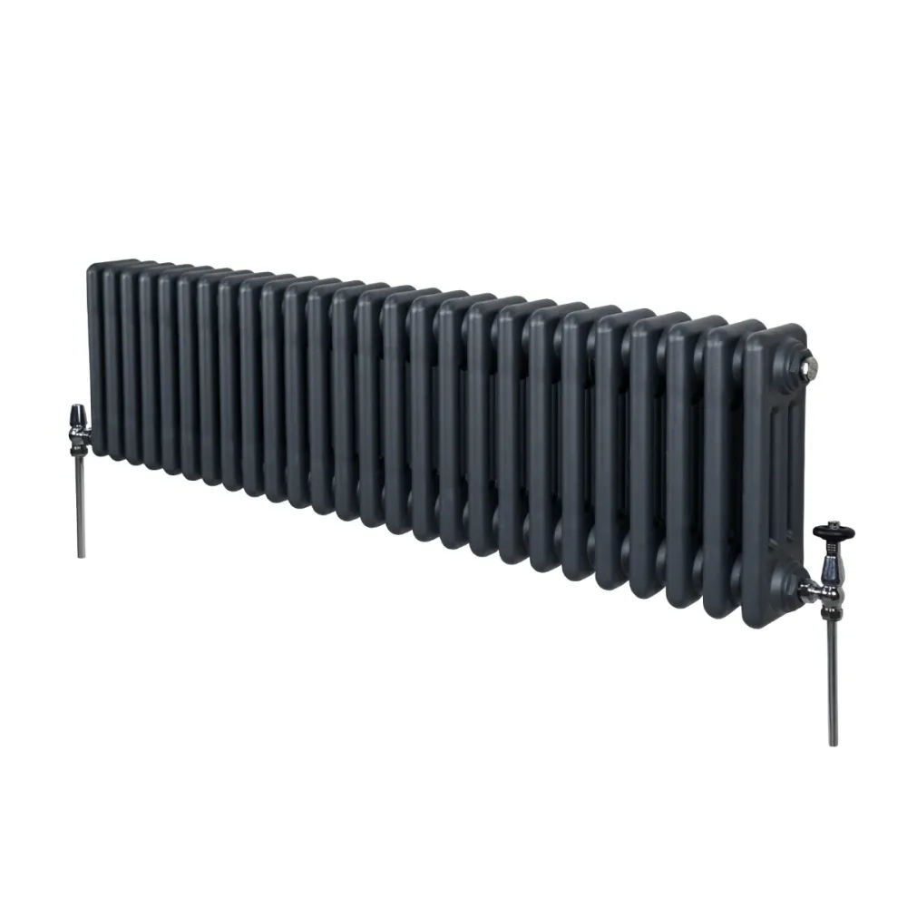 Radiatore Termosifone 3 colonne - 300 x 1192mm - Grigio Antracite
