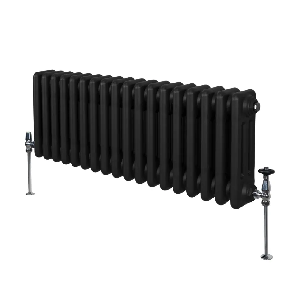 Radiatore Termosifone 3 colonne - 300 x 832mm - Nero