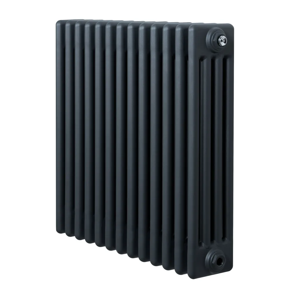 Radiatore Tradizionale 4 Colonne – 600 x 605 mm – Grigio Antracite