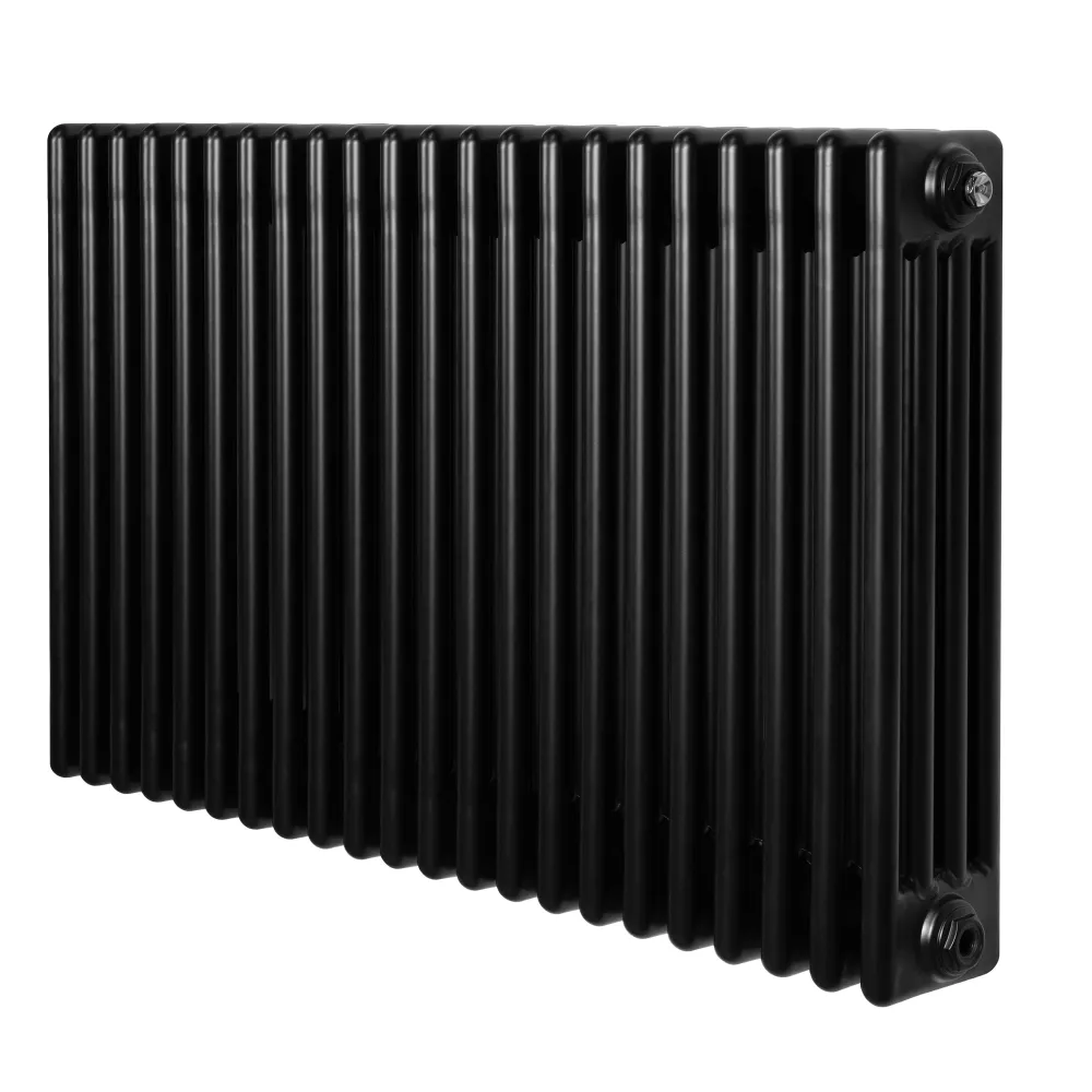 Radiatore Tradizionale 4 Colonne Orizzontale 600 x 1010 mm Nero