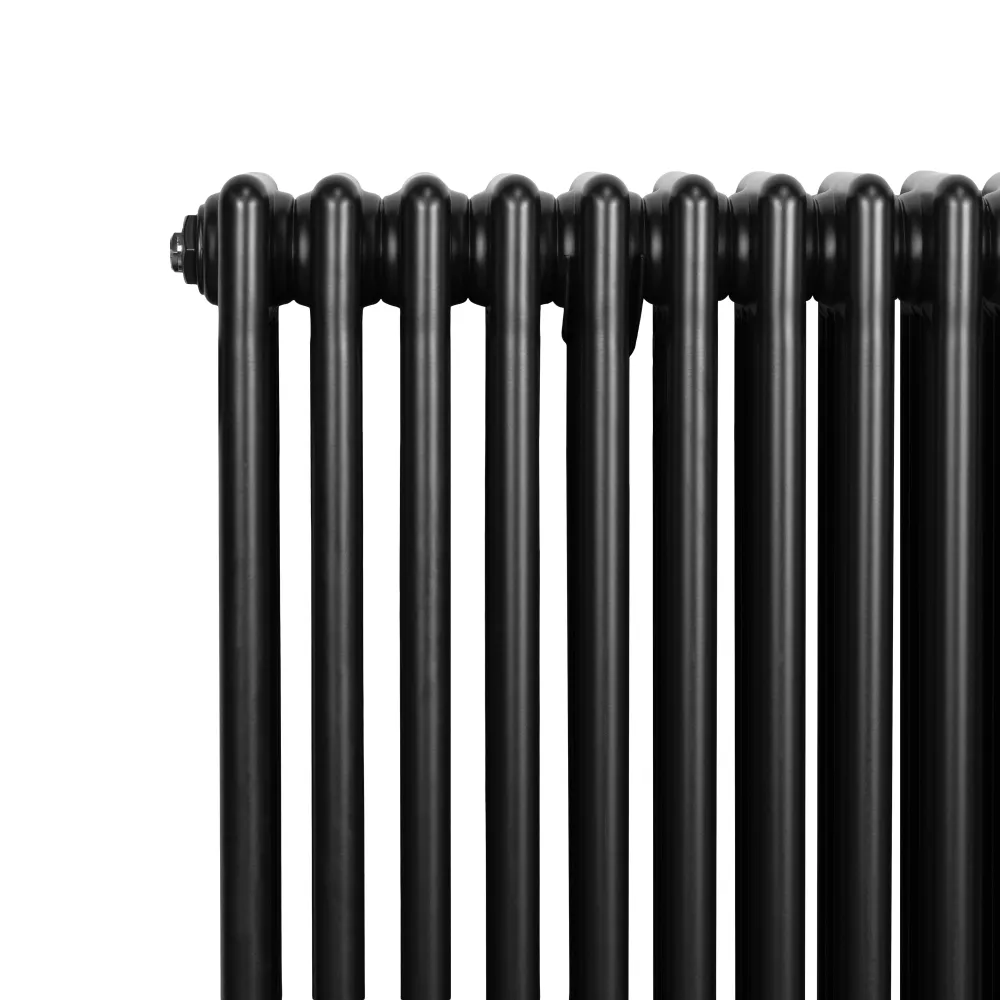 Radiatore Tradizionale 4 Colonne Orizzontale 600 x 1010 mm Nero