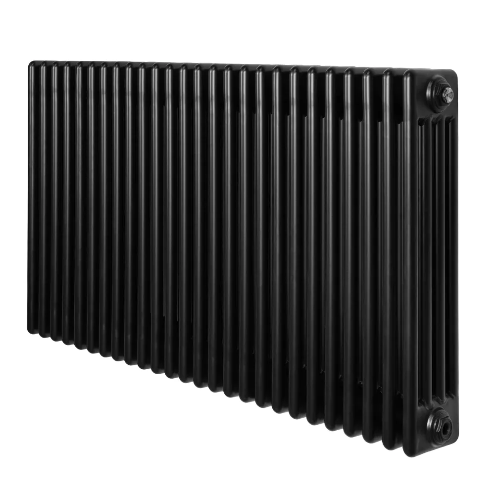 Radiatore Tradizionale 4 Colonne Orizzontale 600 x 1190 mm Nero
