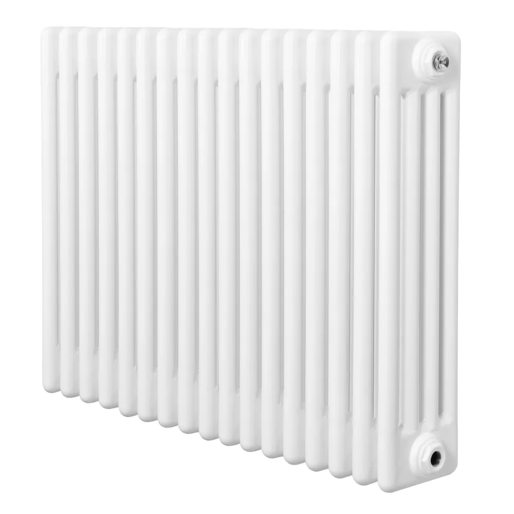 Radiatore Tradizionale 4 Colonne Orizzontale 600 x 785 mm Bianco