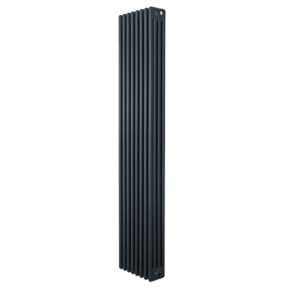 Radiatore Tradizionale 4 Colonne Verticale 1800 x 380 mm Antracite
