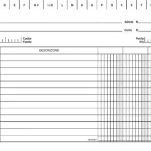 Schede cartoncino 3 colonne - 15 x 21 cm orizzontale - Edipro - conf. 100 pezzi