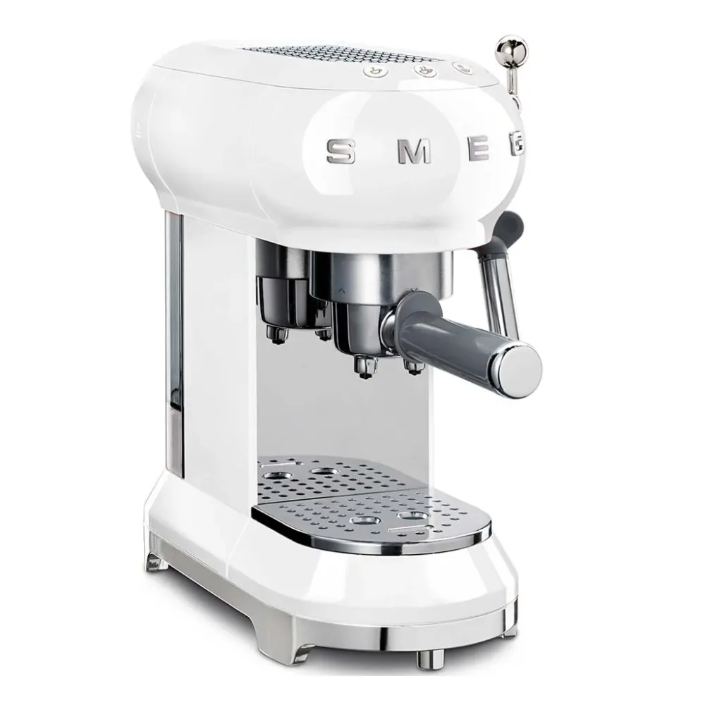 Caffettiera Espresso 50' Style di SMEG Bianco
