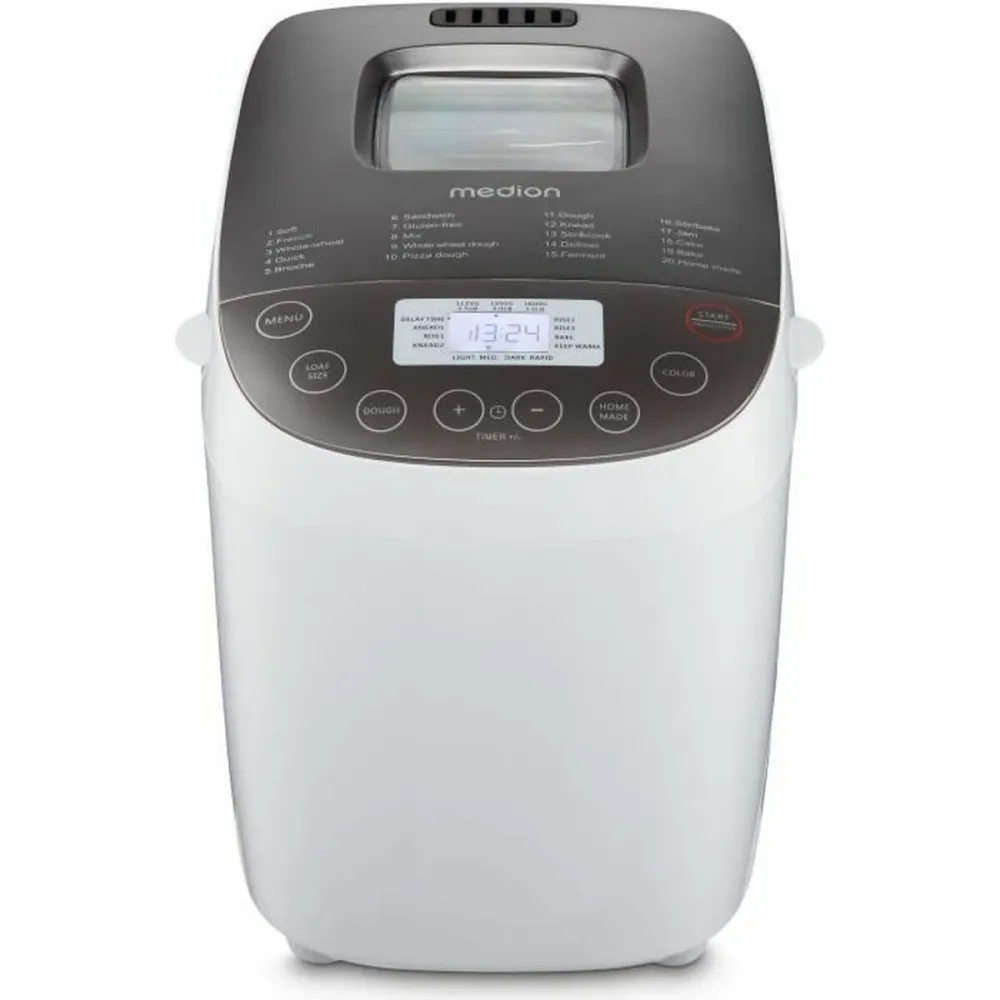 Macchina del Pane Medion 50076798 950 W con Timer Digitale