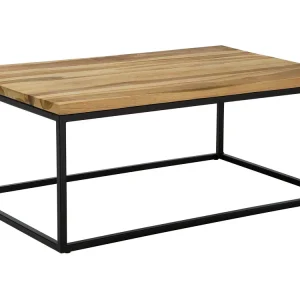 Accessori per Latte Tavolino da caffè legno di teak evidente 100 x 60 cm PROVO II
