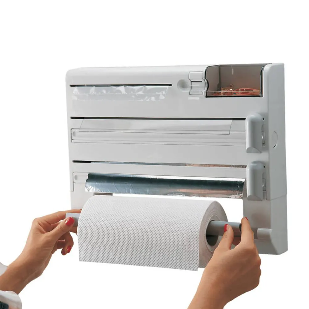 Leifheit Portarotoli Parete Parat Plus Bianco 25723