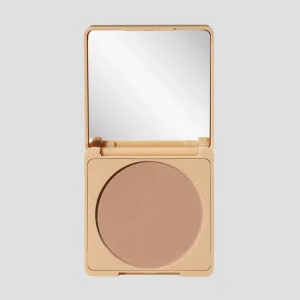Bronzer pressato Selfglow 02 Warm con principi attivi per il contouring del viso Paese