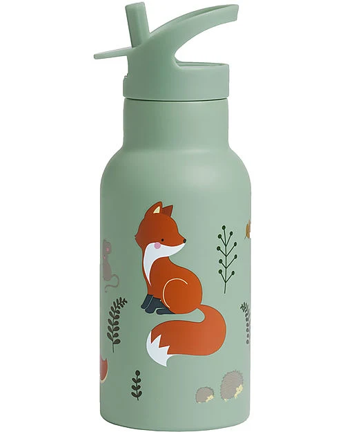 Borraccia Termica Acciaio Inossidabile - 350 ml - Amici della Fores Little Lovely Company