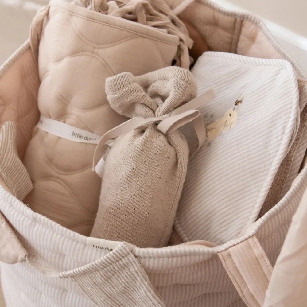 Little Dutch -Cestino Portaoggetti Grande - Beige