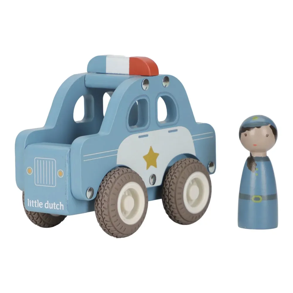 Little Dutch -Macchina Polizia Con Personaggio