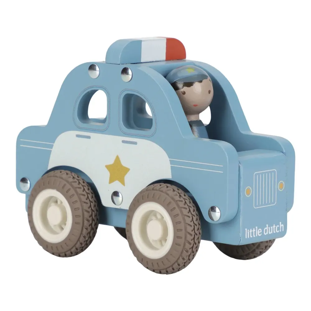 Little Dutch -Macchina Polizia Con Personaggio