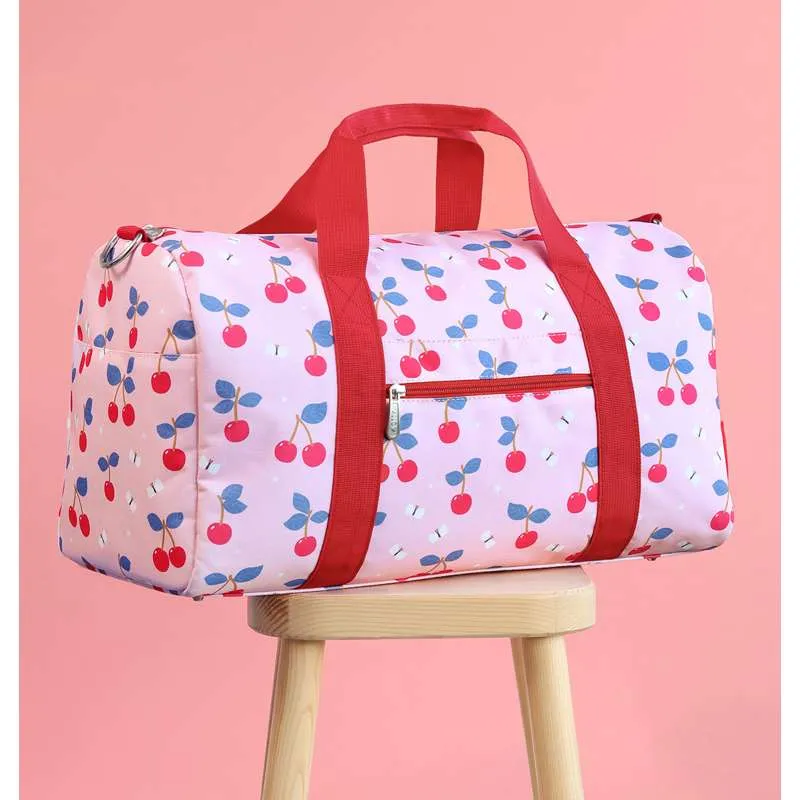 Little Lovely Company Borsa da weekend - Ciliegie