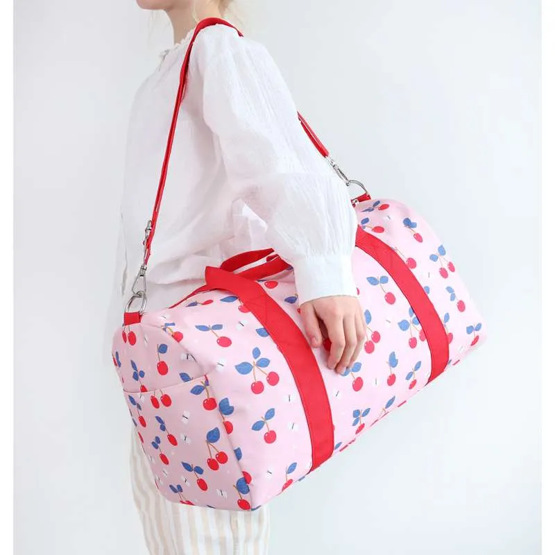 Little Lovely Company Borsa da weekend - Ciliegie