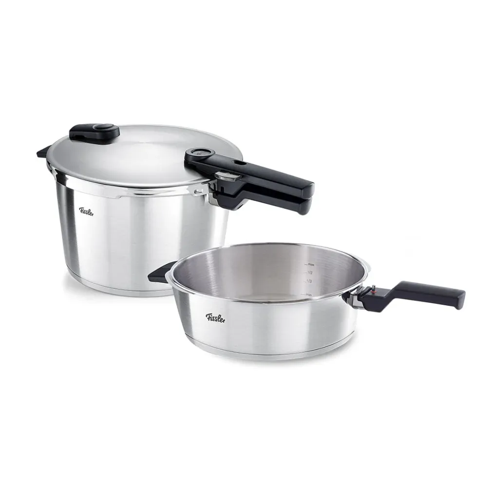 Conjunto di Pentola pressione 8 + 4L Vitaquick® Selezionato Fissler