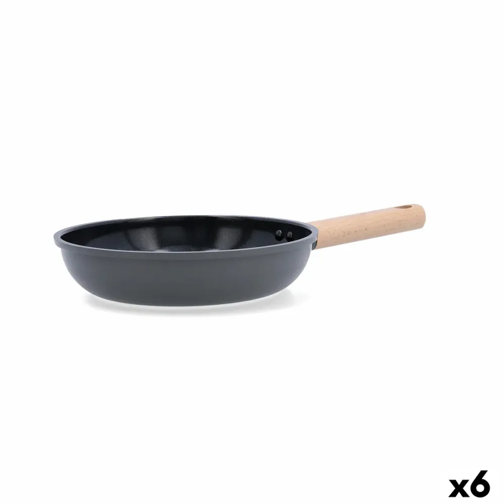 Padella Bidasoa Mia Grigio Metallo Ø 22 cm (6 Unità)