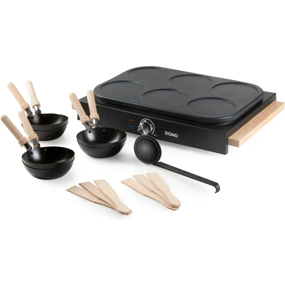 Padella Wok DOMO Nero Ferro