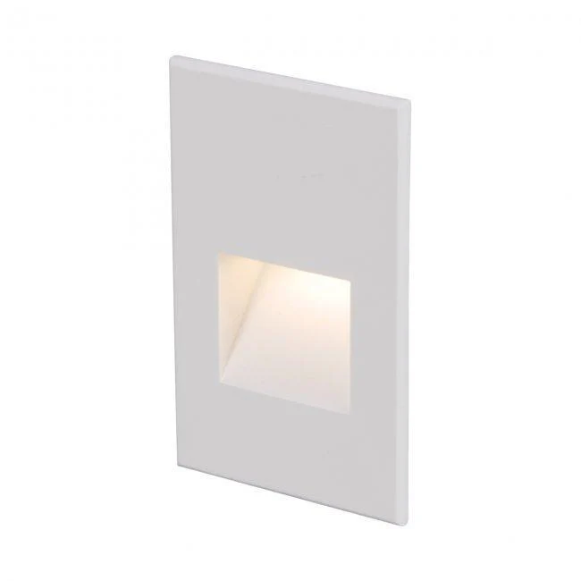 WAC Lighting - 4021-30WT - White Rectangle LED Step Light, 3000K