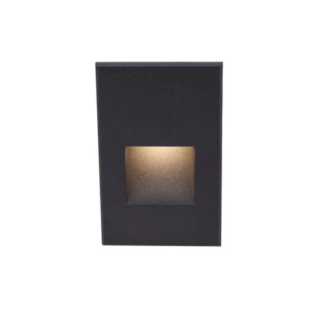 WAC Lighting - WL-LED200-C-BK - Step And Wall Light 120V 3000K Black on alluminio