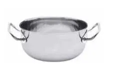 Casseruola 2 manici catering cm 32 fondo induzione modello ariel Omra