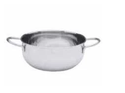 Casseruola 2 manici cm 30 fondo induzione modello ariel Omra
