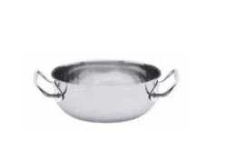 Casseruola semifonda 2 manici catering cm34 fondo induzione modello ariel Omra