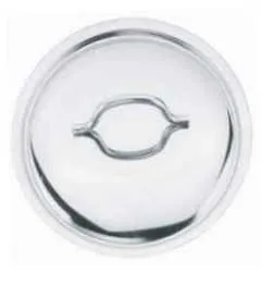 Coperchio con ponticello acciaio inox cm 30 modello daisy Omra