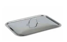 Coperchio teglia rettangolare inox cm 40 Omra