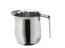Lattiera acciaio inox cm 10,2 8 tazze Omra