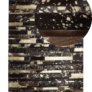 Cowhide Area Rug 160 x 230 cm Brown ARTVIN
