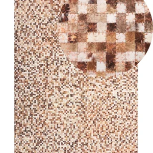 Cowhide Area Rug Brown 160 x 230 cm TORUL