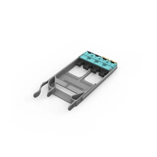 Elemento Riscaldante EDGE8 16 Fiber Adapter Panels MTP RPS 2 Port Panel 2 Aqua Adapters EDGE8-CP16-V3