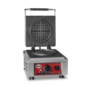 Forno Microonde GMG piastra per waffle americana 1x (Ø 16 x 15 cm) piastra di cottura fissa da 50° 300°C ghisa canale di r...