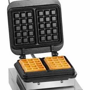 Piastra per waffle Bartscher 1BW160-101 370175 Design Compatto