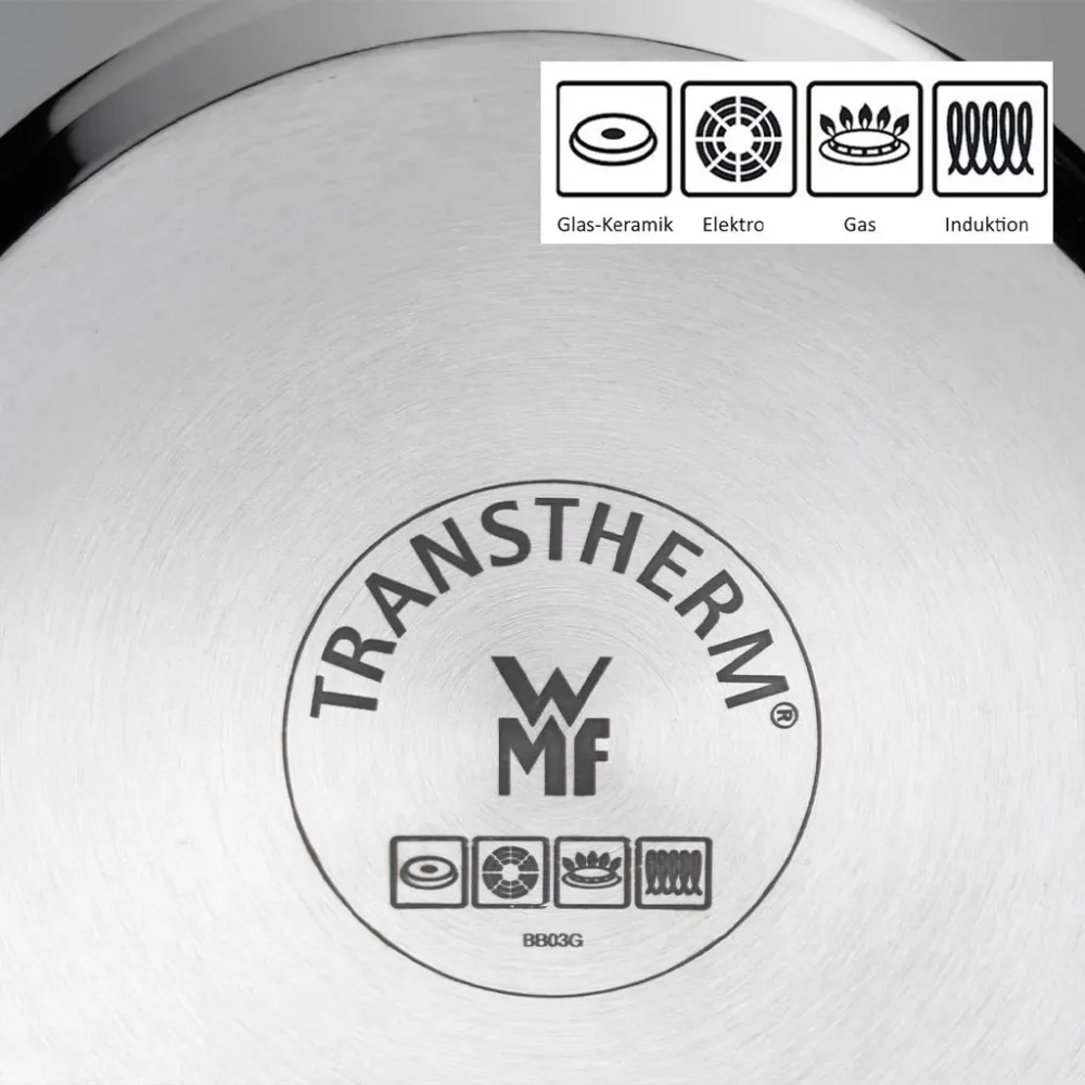 Sartén antiaderente Compatto con esterno inox 18 cm WMF
