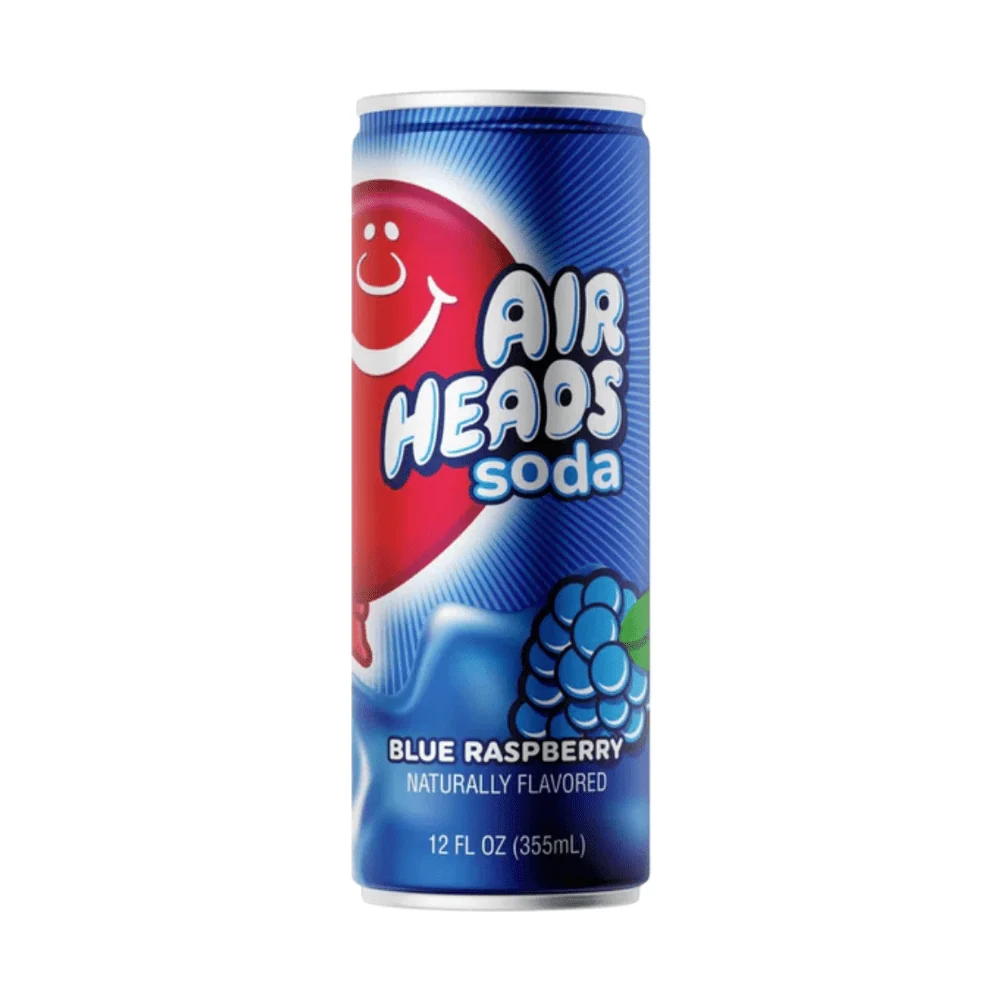 Airheads Soda Lampone Blu