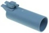 camera d'aria set diametro 44mm h 139mm filetto m8x1,25 tubo diametro 6,3mm plastica