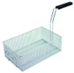 cestello friggitrice l1 300mm b1 200mm h1 100mm l2 375mm h2 162mm h3 240mm acciaio cromato