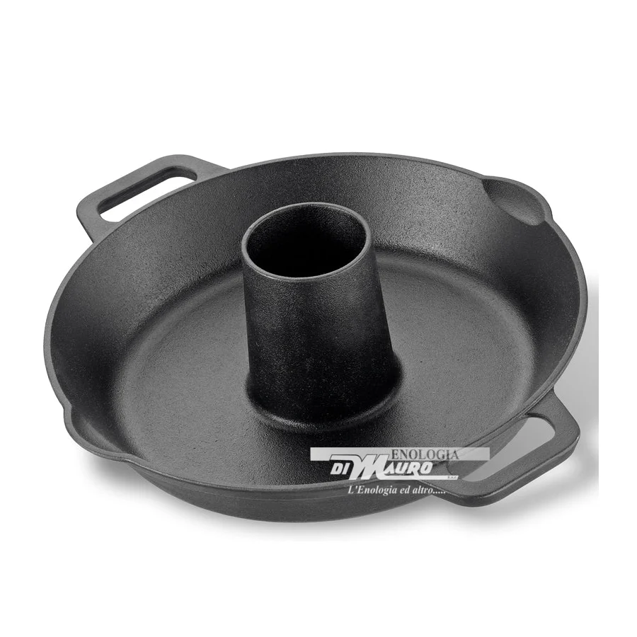Cuoci Pollo BBQ Ghisa - Cm 28