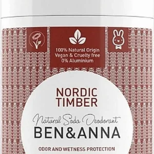 Deodorante stick base di soda di legno nordica 60 g - BEN & ANNA