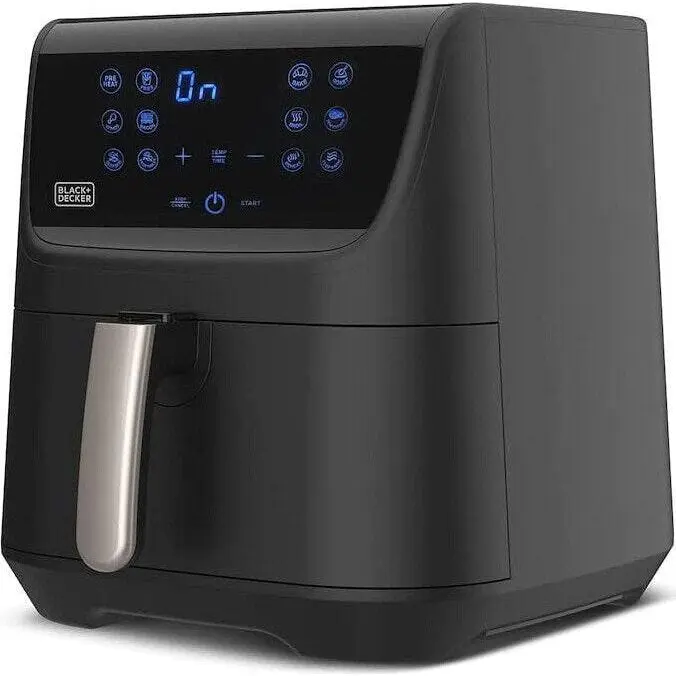 Friggitrice ad Aria 5.5 Litri 1800 Watt Black & Decker 5.5 Litri FRIBLEBXAF5500E