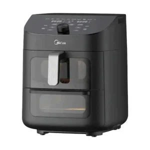 Friggitrice ad Aria Midea 11L Digitale - Doppia Camera 6L+5L, 1700W, HeatXpress