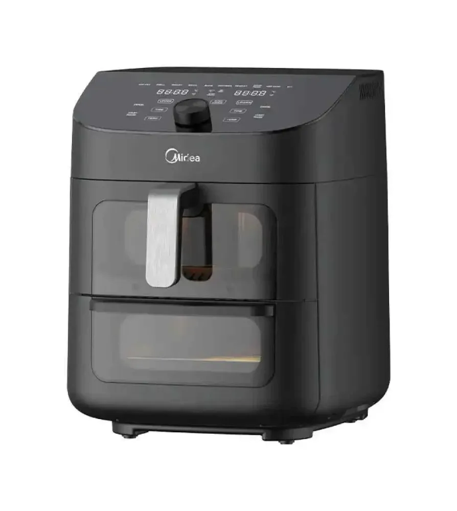 Friggitrice ad Aria Midea 11L Digitale - Doppia Camera 6L+5L, 1700W, HeatXpress