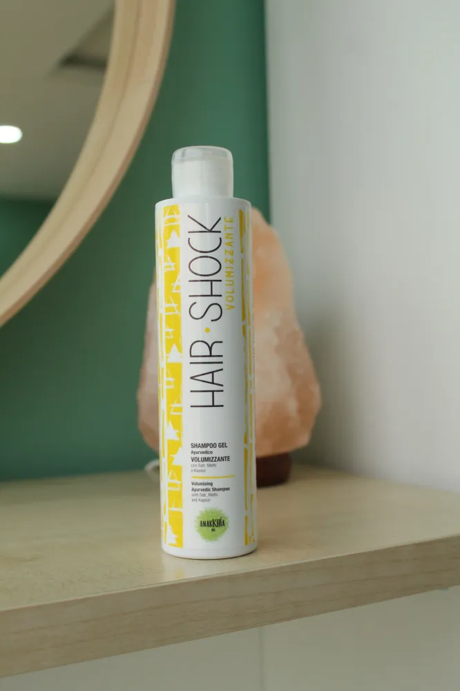 HAIR SHOCK ARIA – Shampoo ayurvedico volumizzante di Anarkhì Bio (200 ml)