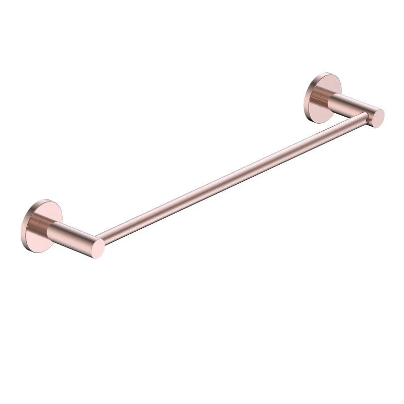Imex - Porta asciugamani barra 40 cm Essential oro rosa spazzolato